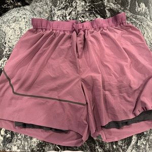 Lululemon 5 inch XXL surge lined shorts